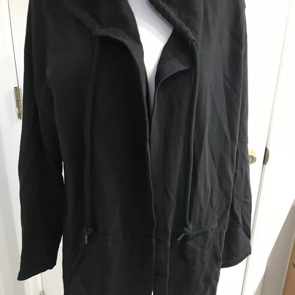 Westbound Black Open Front Hoodie XL - Picture 3 of 10